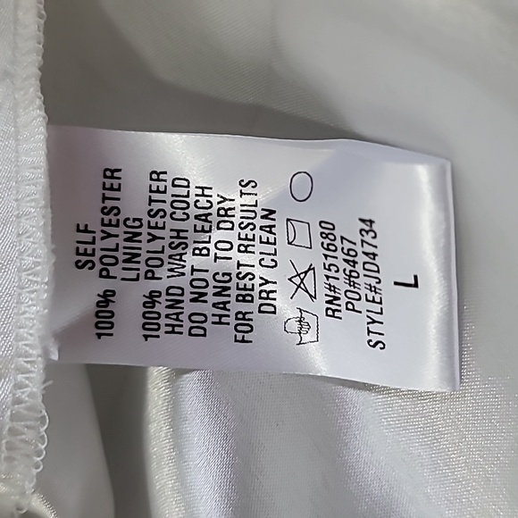 Storia Floral Embroidered Dress Size Large - Picture 8 of 8